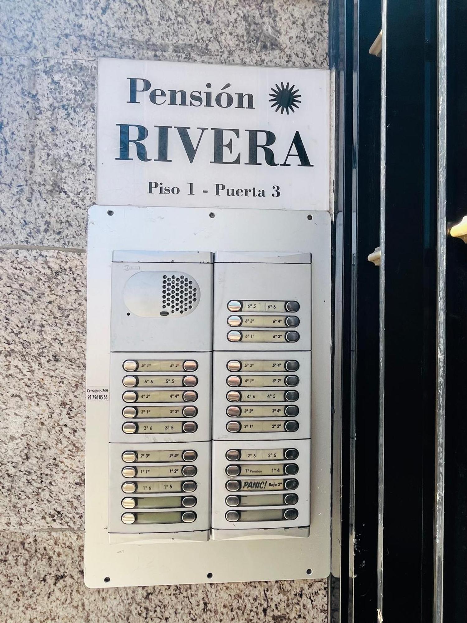 Pension Rivera Madrid Eksteriør bilde